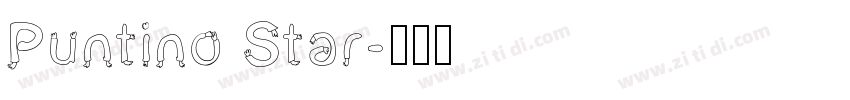 Puntino Star字体转换
